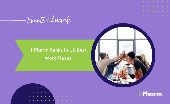 i-Pharm Ranks in UK Best Work Places