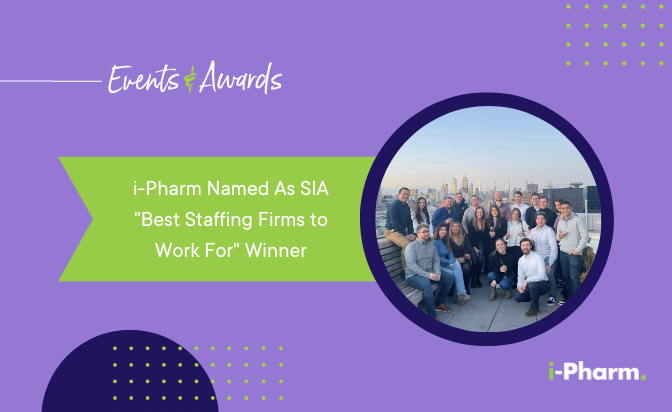 i-Pharm Named As SIA “Best Staffing Firms to Work For” Winner