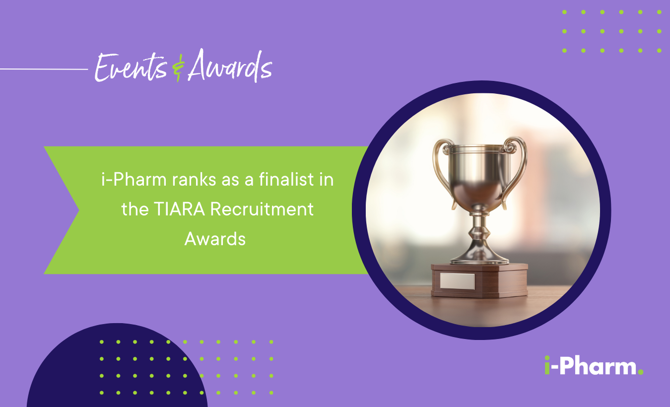 i-Pharm is a TIARA Recruitment Awards Finalist