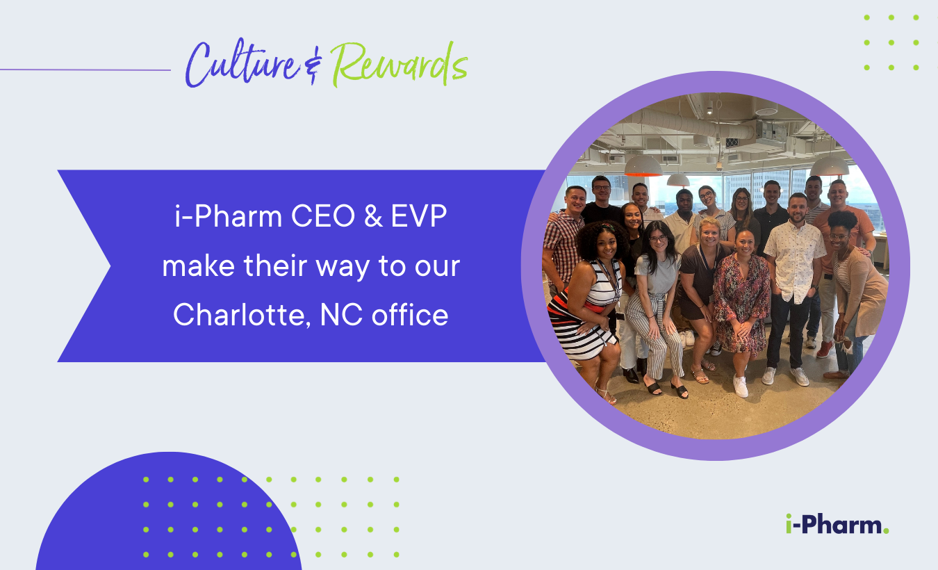 i-Pharm CEO & EVP Visit Our Charlotte, NC Office