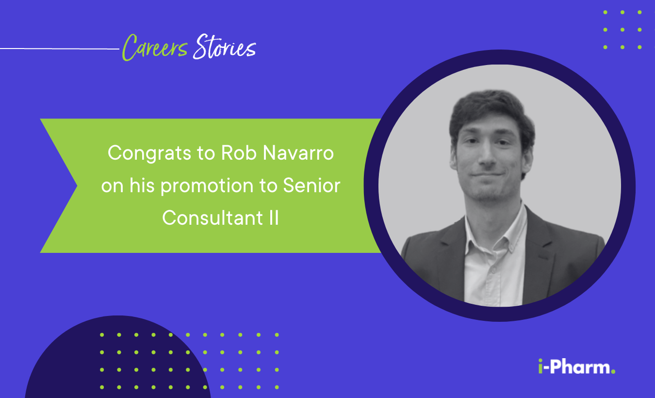 Rob Navarro Promoted to Senior Consultant II!