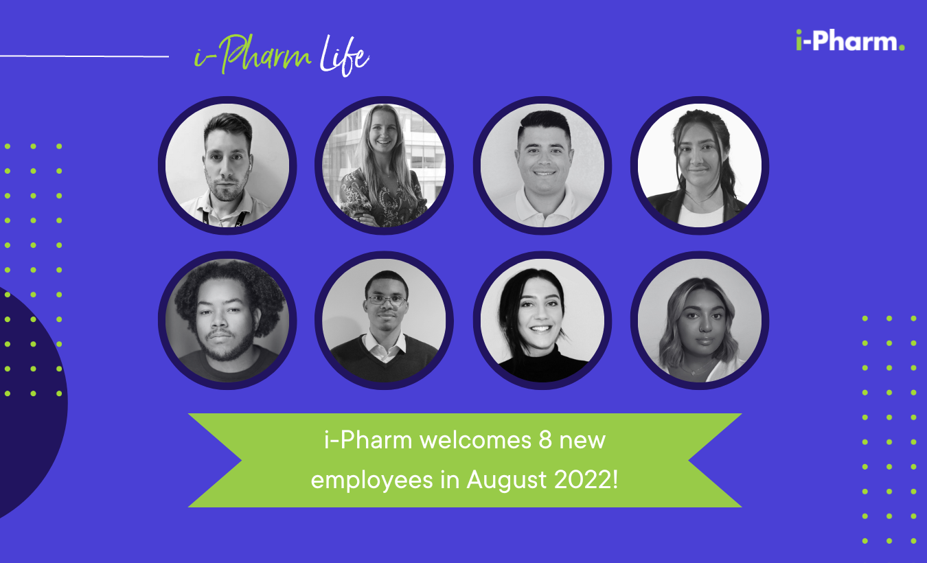 Welcome to our August New Starters!