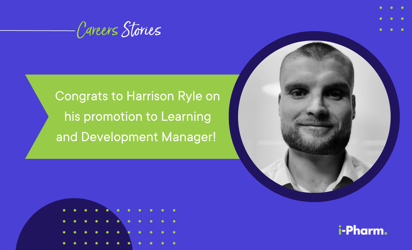 Harrison Ryle Promoted to Learning and Development Manager! 