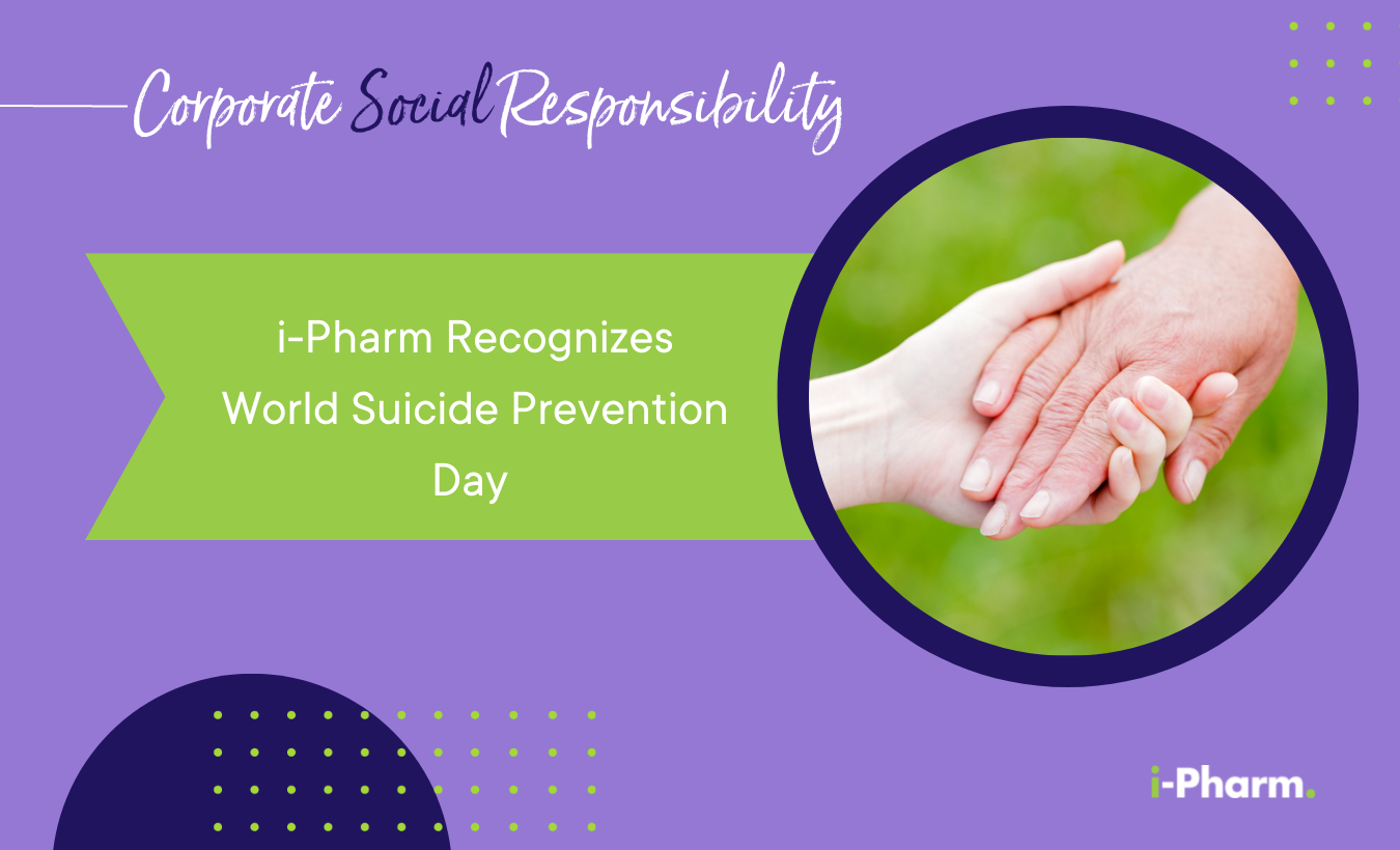 i-Pharm Recognizes World Suicide Prevention Day