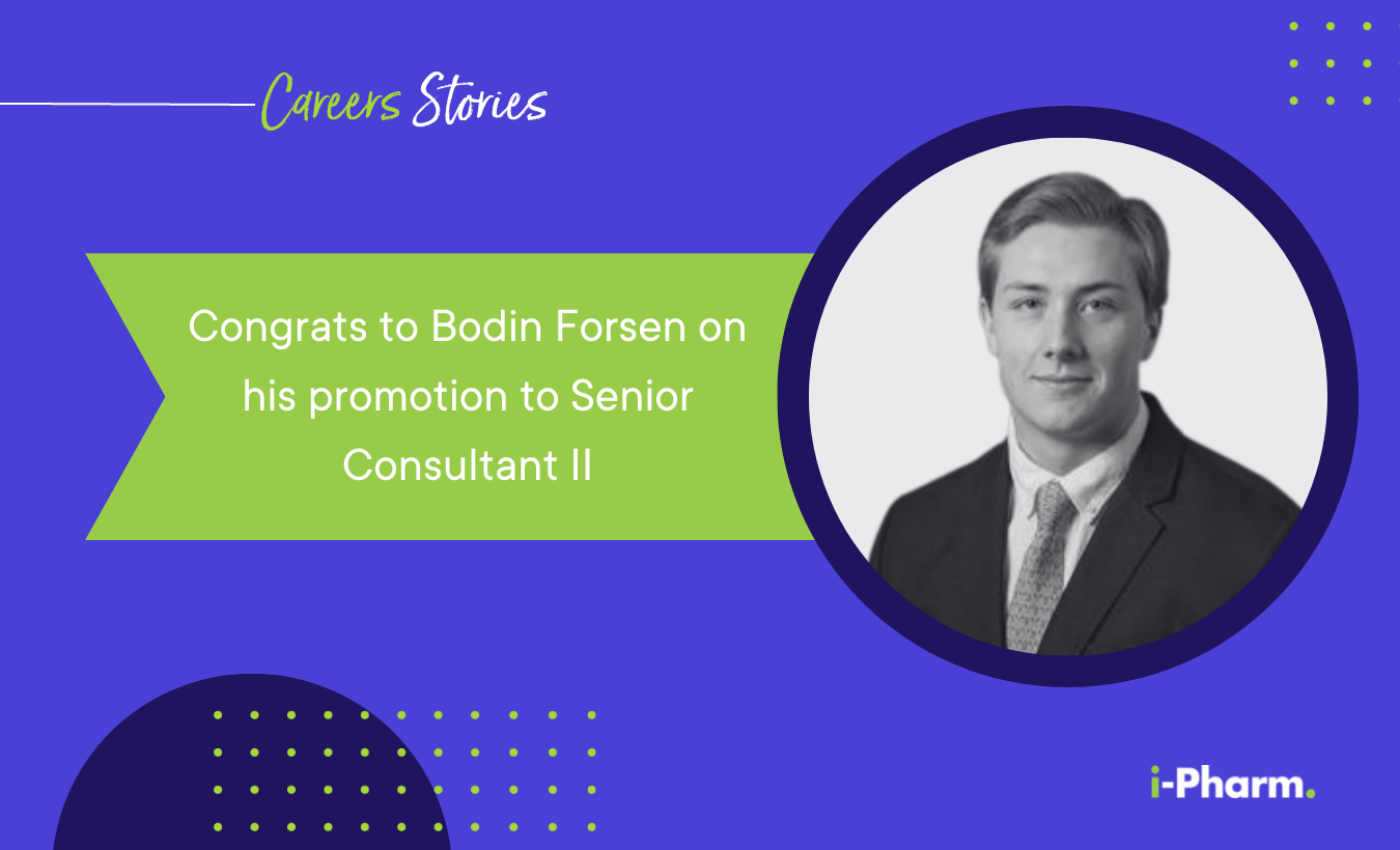 Bodin Forsen Promoted to Senior Consultant II!