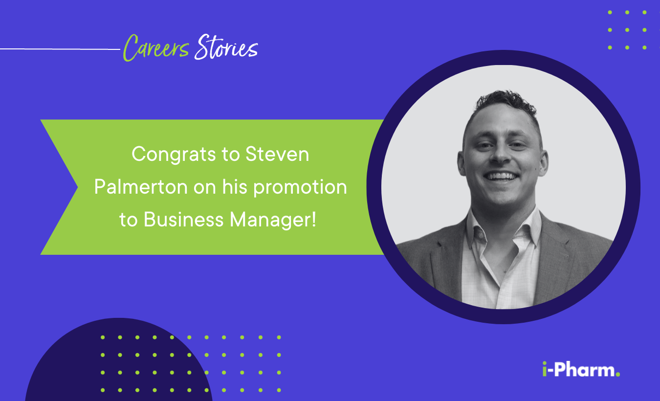 Steve Palmerton Promoted to Business Manager!