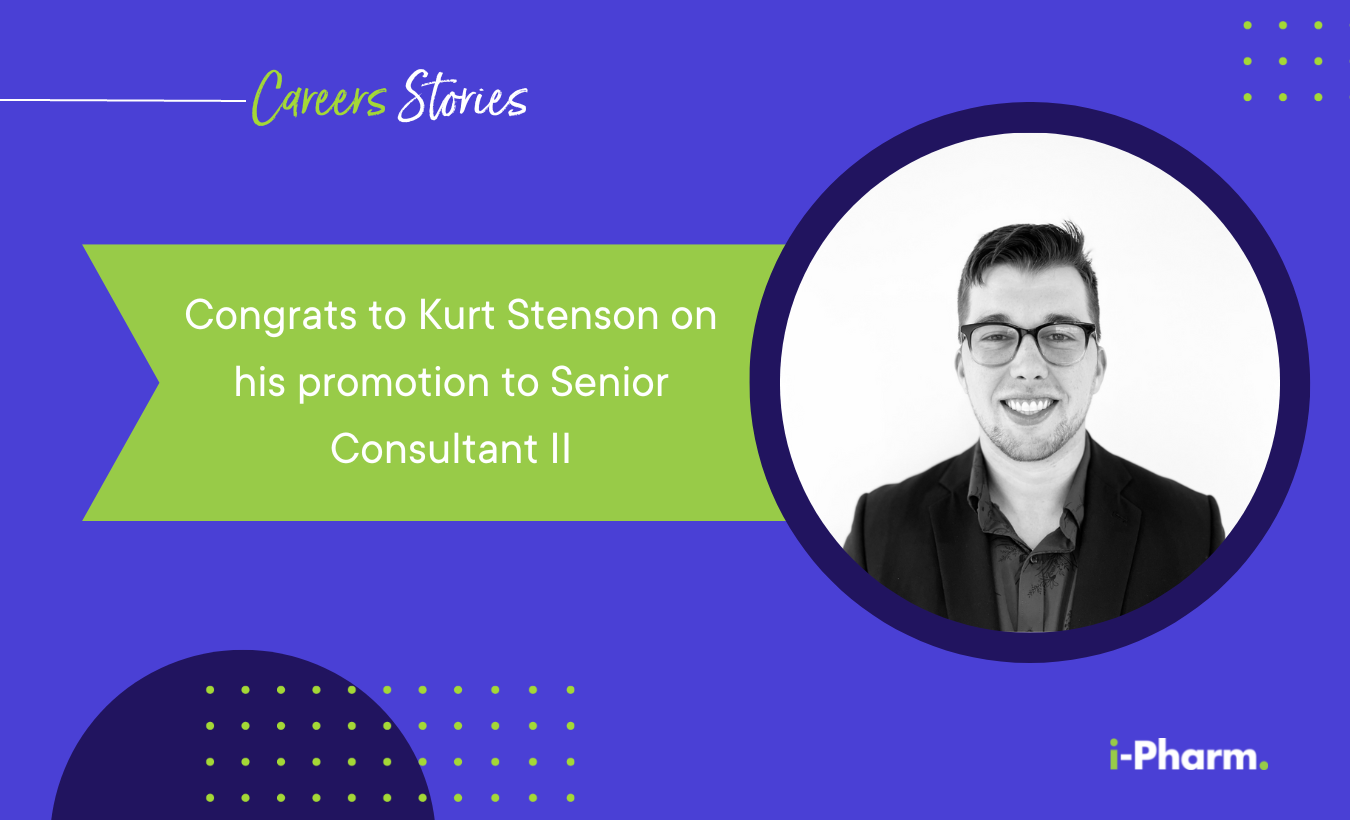 Kurt Stenson Promoted to Senior Consultant II!