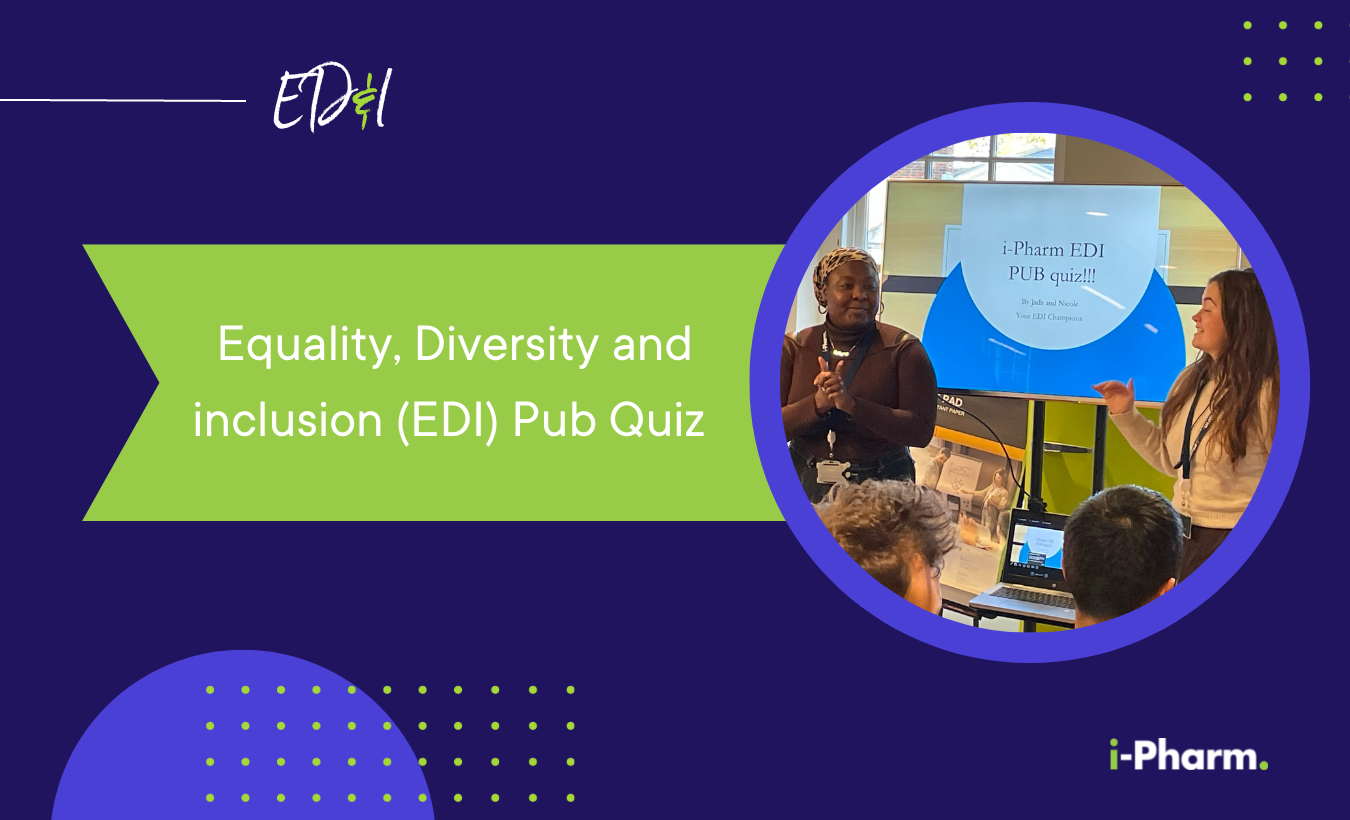 i-Pharm’s Equality, Diversity and inclusion (EDI) Pub Quiz