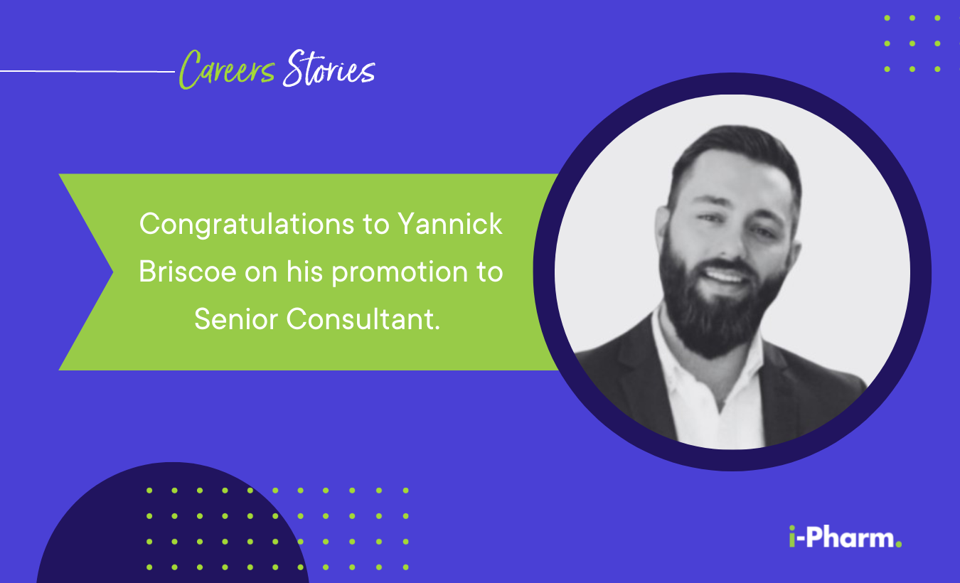 Yannick Briscoe Promoted to Senior Consultant!