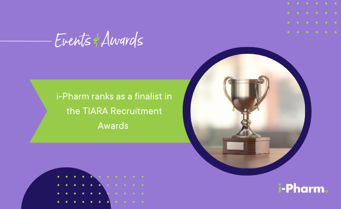 i-Pharm is a TIARA Recruitment Awards Finalist