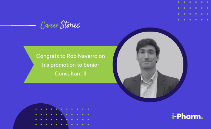 Rob Navarro Promoted to Senior Consultant II!