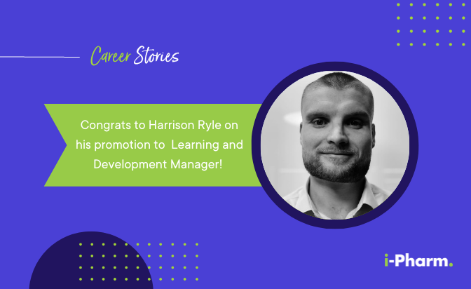 Harrison Ryle Promoted to Learning and Development Manager! 