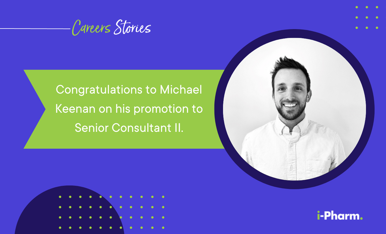 Michael Keenan Promoted to Senior Consultant II!