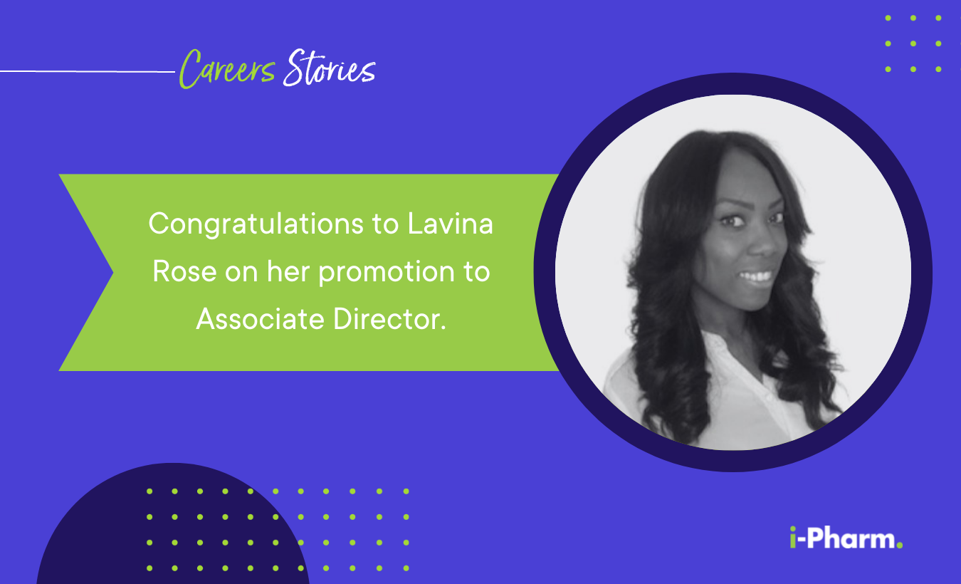 Lavina Rose Promoted to Associate Director!