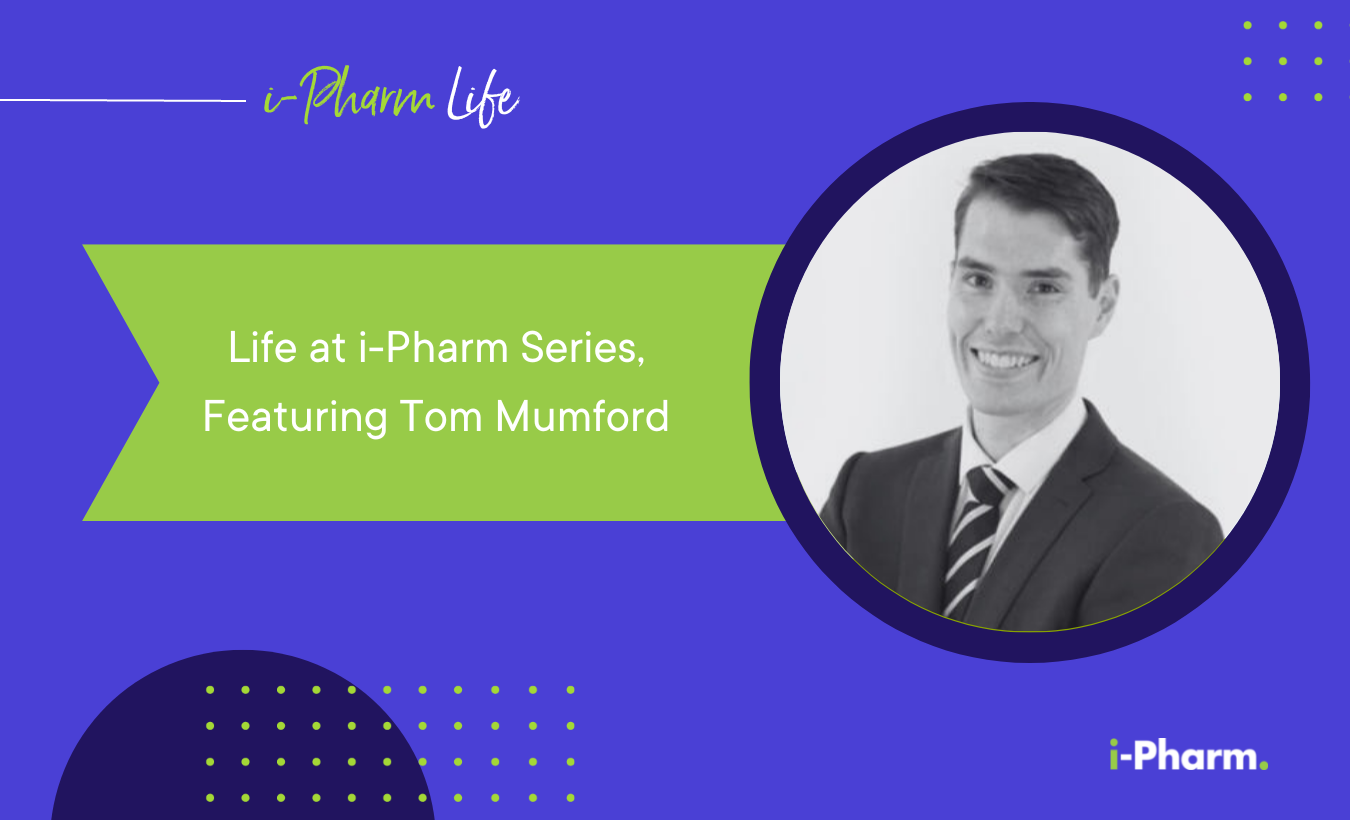 Life at i-Pharm Series, Featuring Tom Mumford