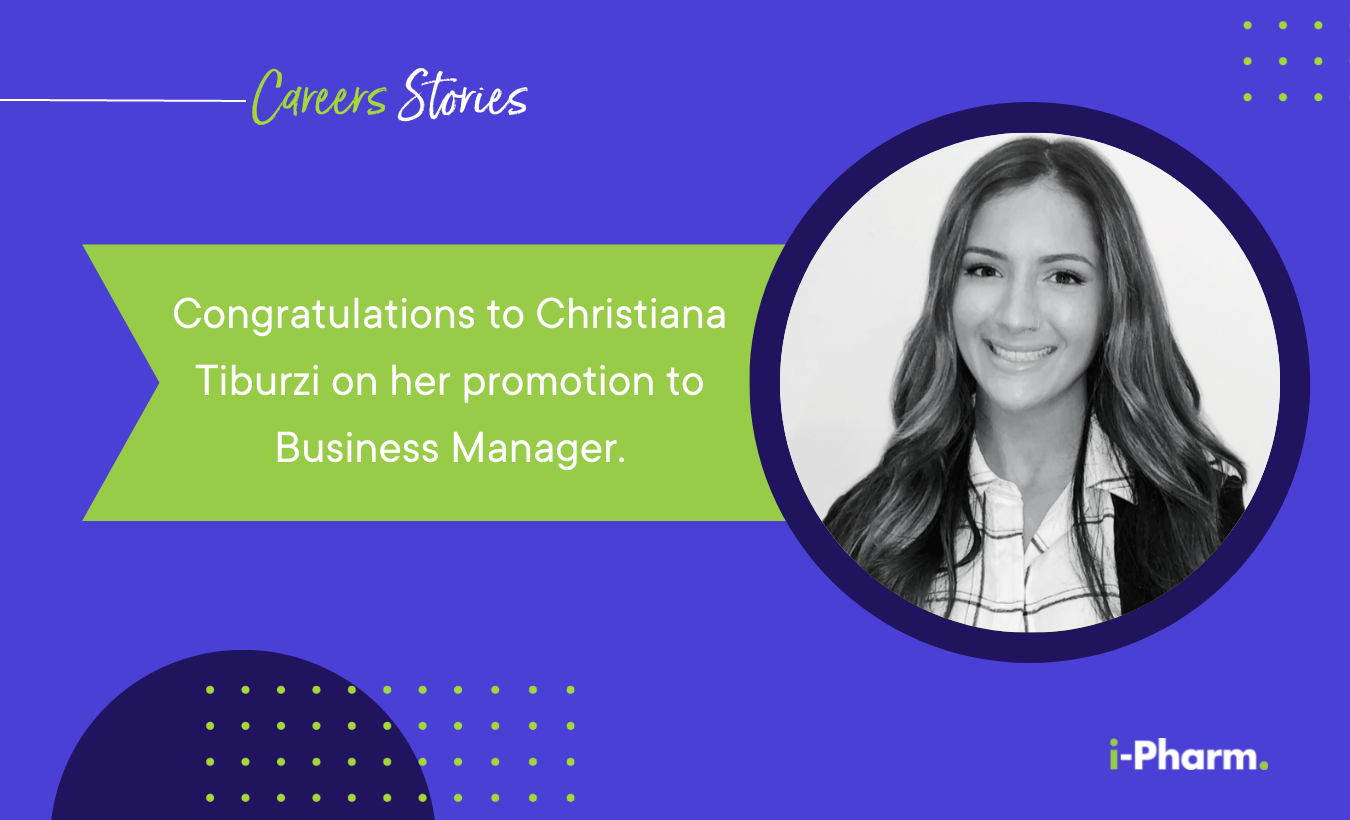 Christiana Tiburzi Promoted to Business Manager!