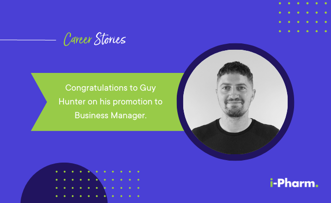 Guy Hunter Promoted to Business Manager!