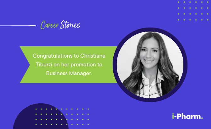 Christiana Tiburzi Promoted to Business Manager!