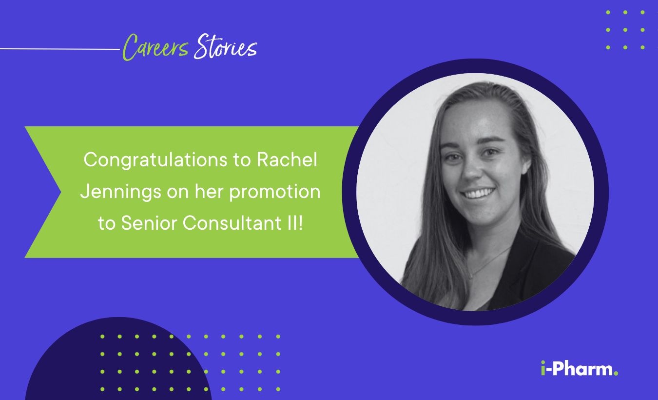 Rachel Jennings promoted to Senior Consultant II!