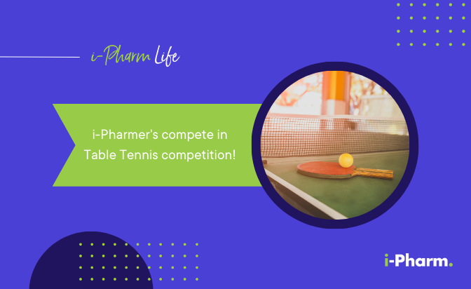 i-Pharmer’s compete in a Table Tennis competition!