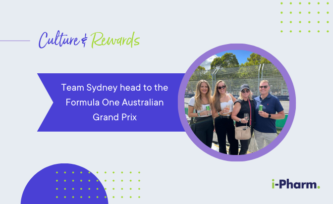 Team Sydney fly out to Melbourne for the Formula One!