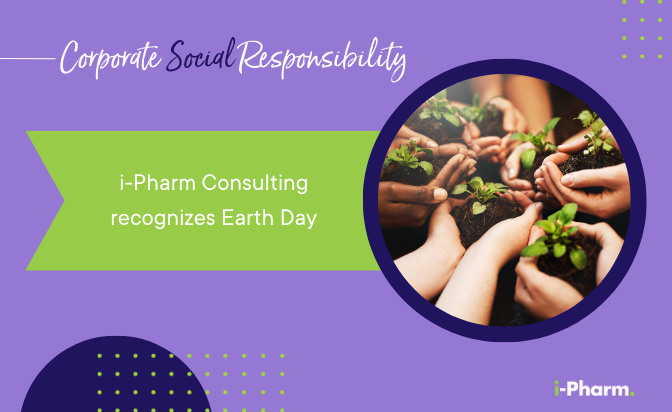 i-Pharm recognizes Earth Day
